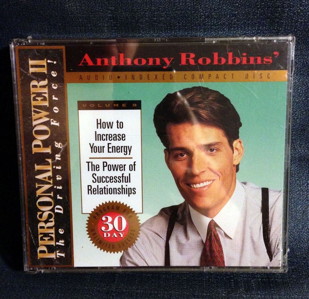 Personal Power II - Anthony Robbins - CD Set - Volume 9 - New, Shrinkwrapped